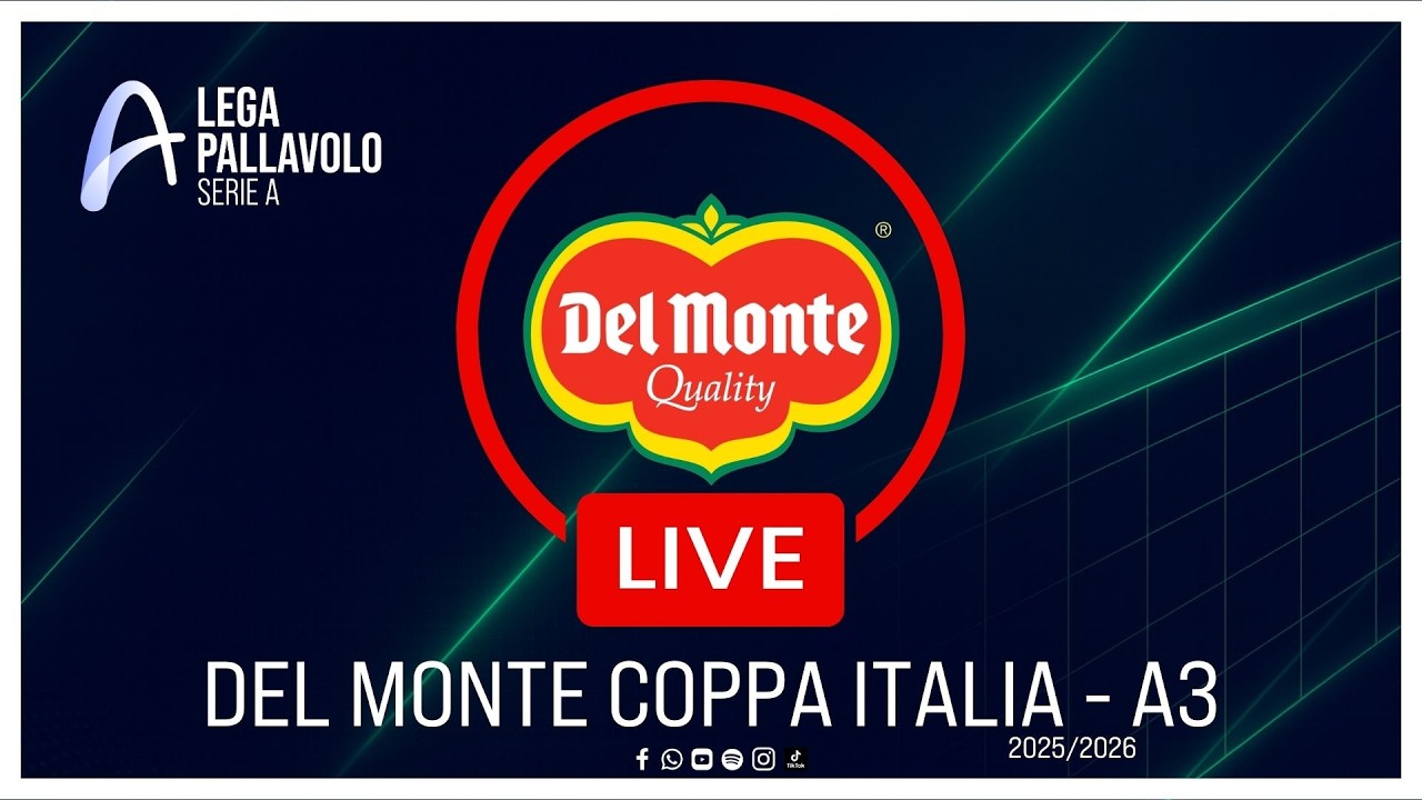 DelMonteCoppa-A3 - F 08/03 h 18:00 | Conad Reggio Emilia - Domotek Reggio Calabria