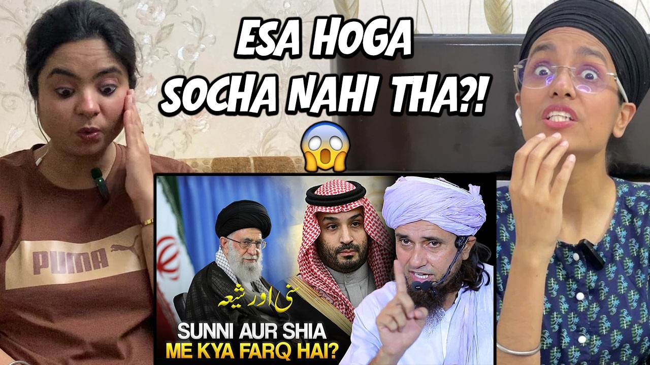Indians Reaction to Sunni Aur Shia Me Kya Farq Hai? | Mufti Tariq Masood