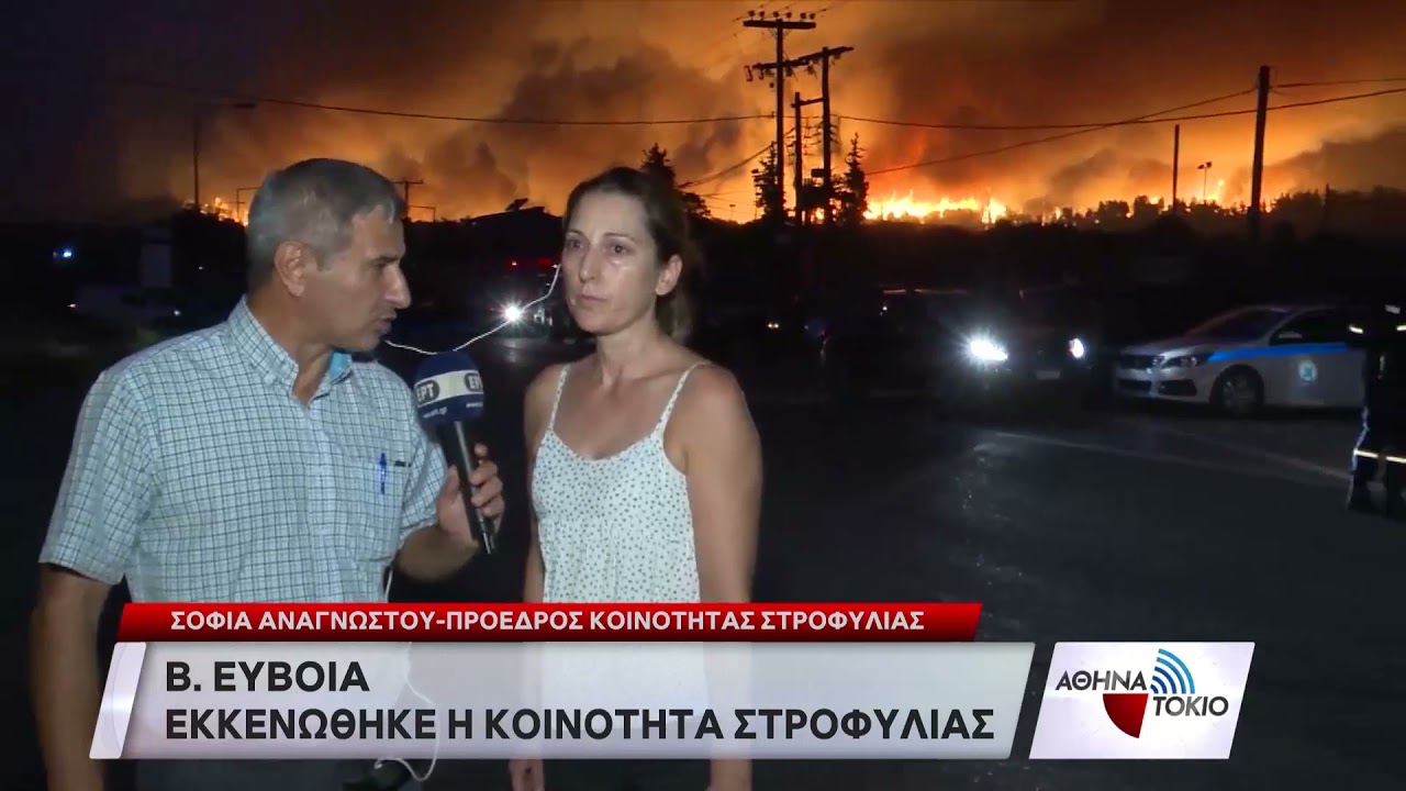 Σ.Αναγνώστου | Πρόεδρος Κοινότητας Στροφυλιάς | 06/08/2021 | ΕΡΤ
