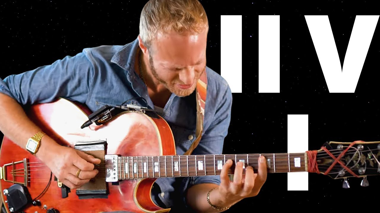 8 Guitar Scales to play over Dm7 - G7 - Cmaj7 (How to play over II-V-I)