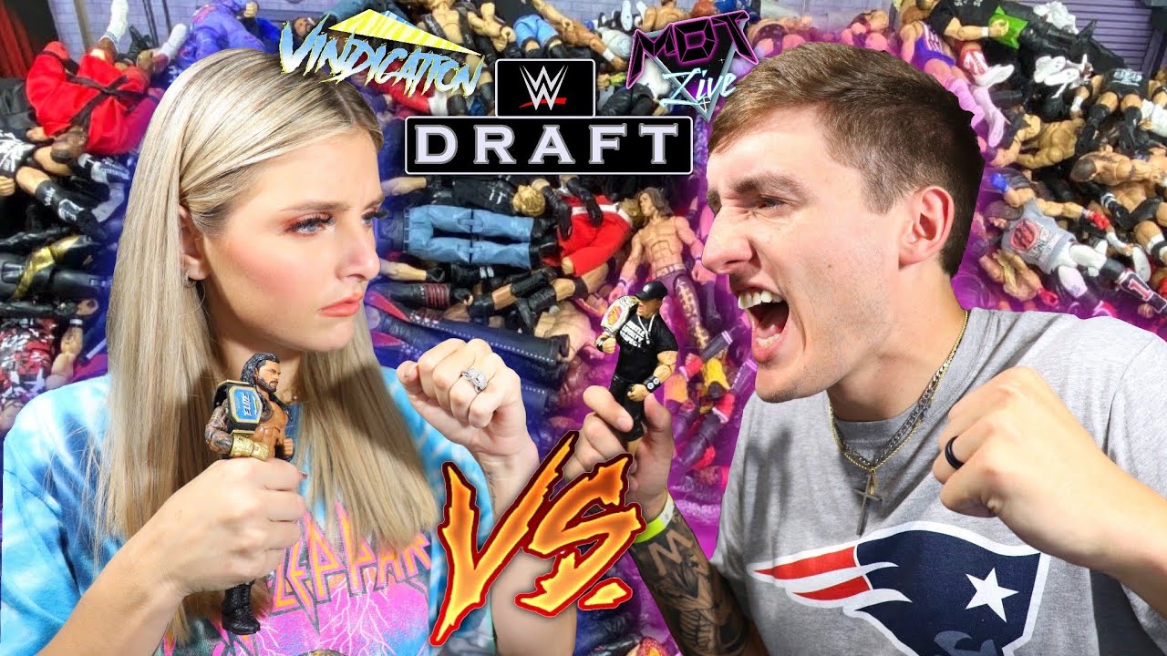 EPIC WWE FIGURE DRAFT 2021! MDT VS FACEWIFE!