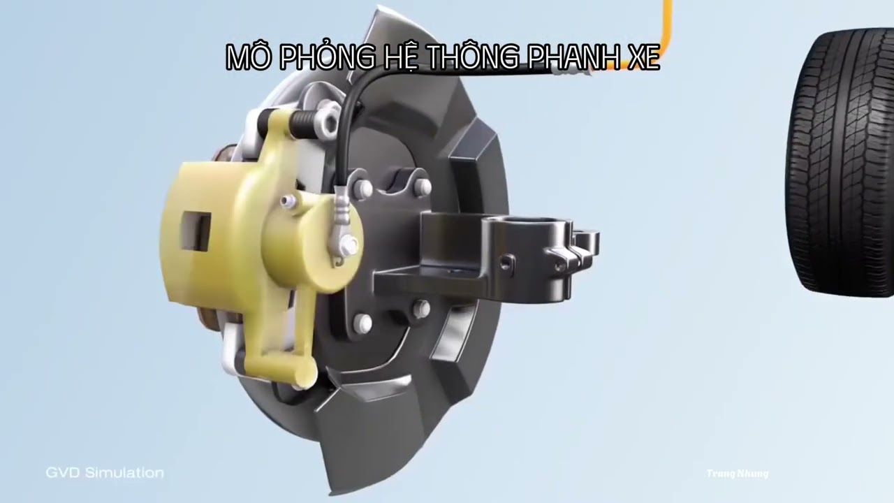 M&Ocirc; PHỎNG HỆ THỐNG PHANH XE &Ocirc; T&Ocirc;