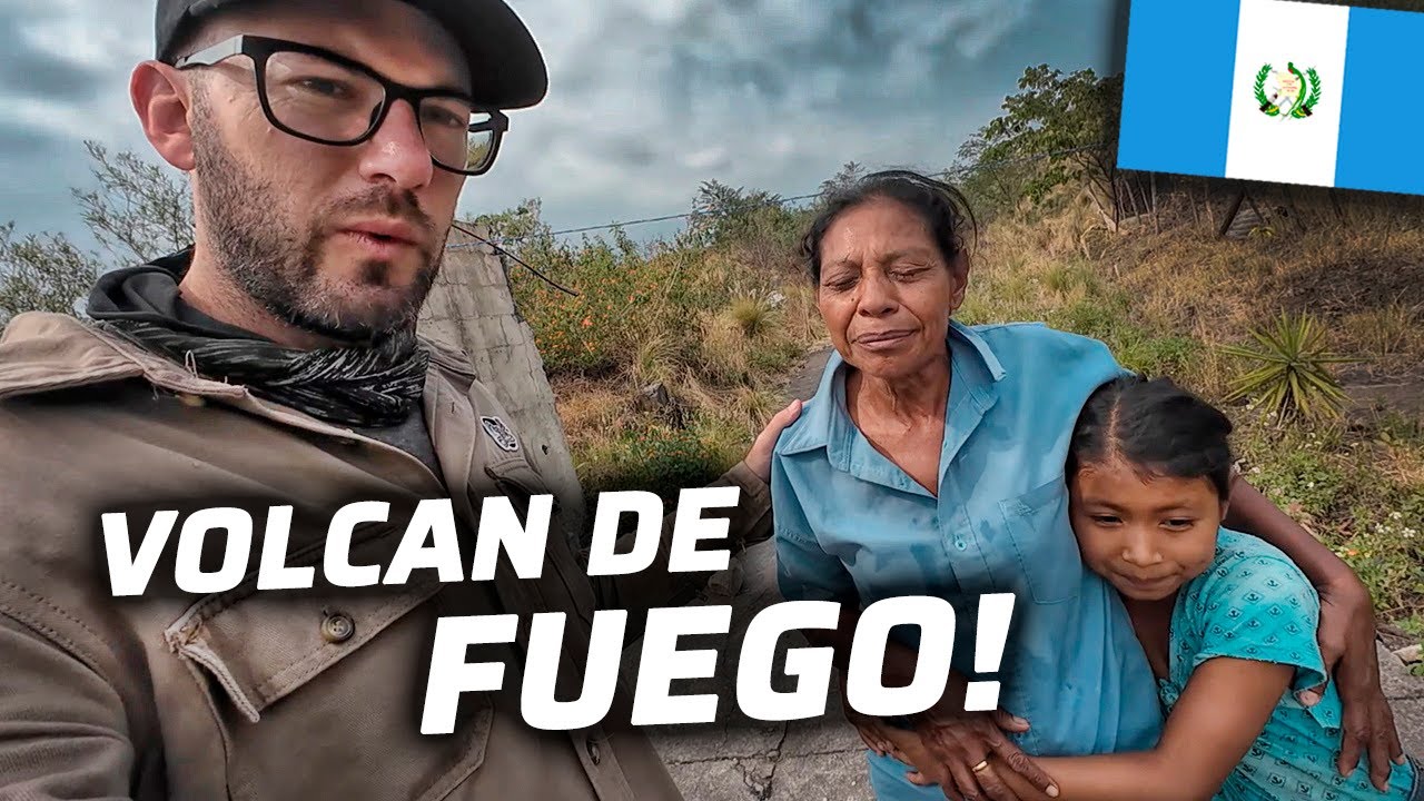 VISITO EL PUEBLO ARRASADO POR EL VOLCAN DE FUEGO EN GUATEMALA👀🔥 | ANTIGUA🇬🇹