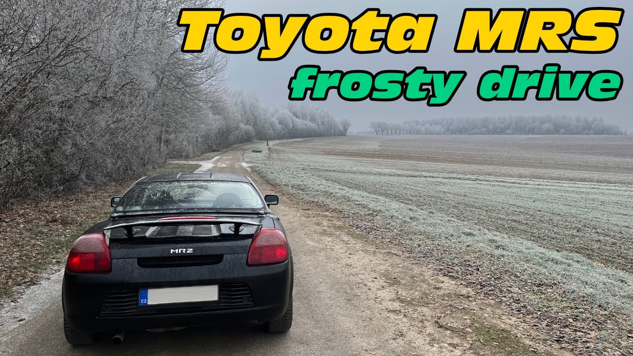 Toyota MR2 Spyder (Toyota MRS) | spirited drive in frosty nature