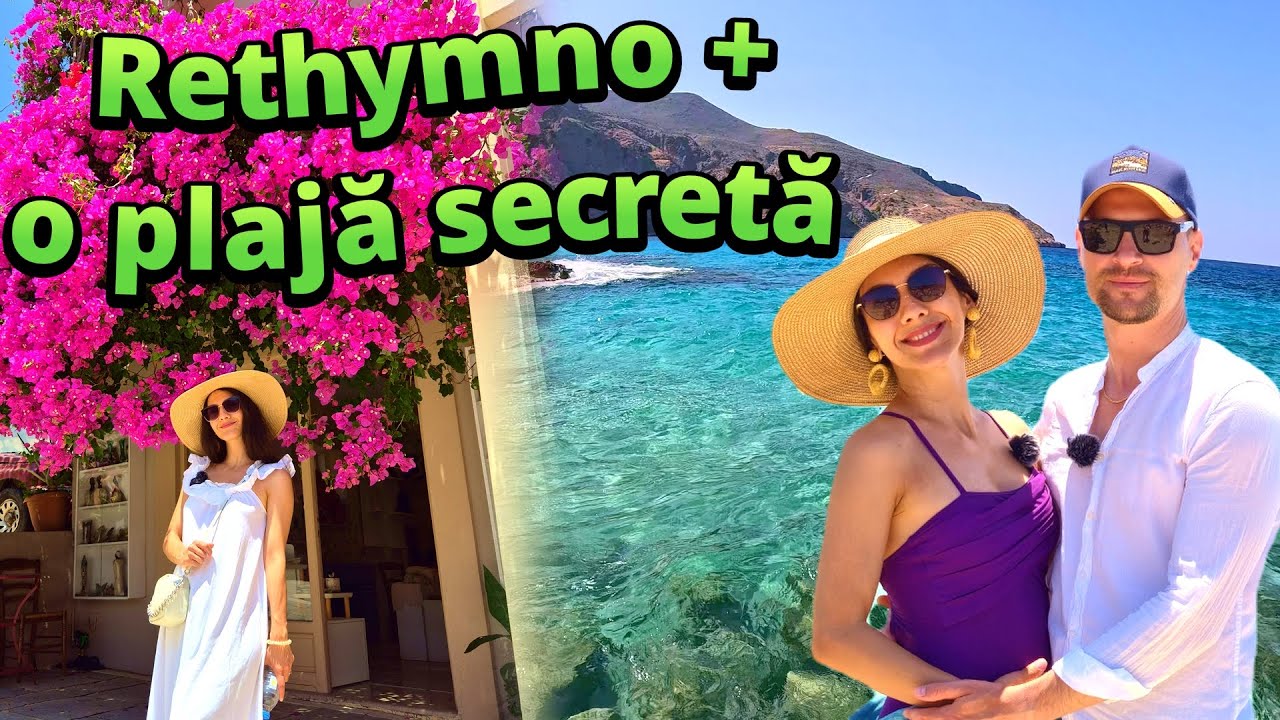 Descoperind Rethymno și o plajă ascunsă din Creta 🇬🇷