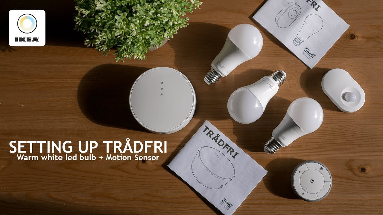 Setting up TRÅDFRI - Lamp and Motion Sensor