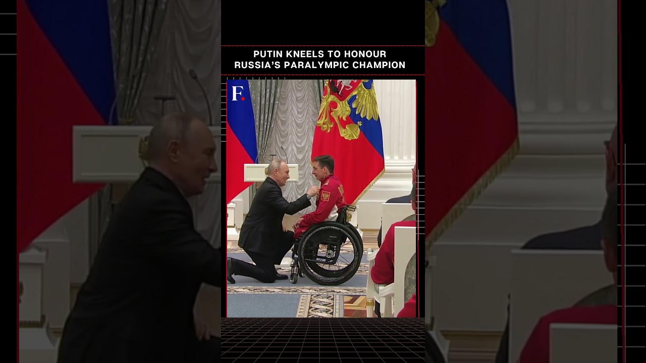 #FirstpostNews: Russian President Putin Honors Paralympians at Kremlin | N18G