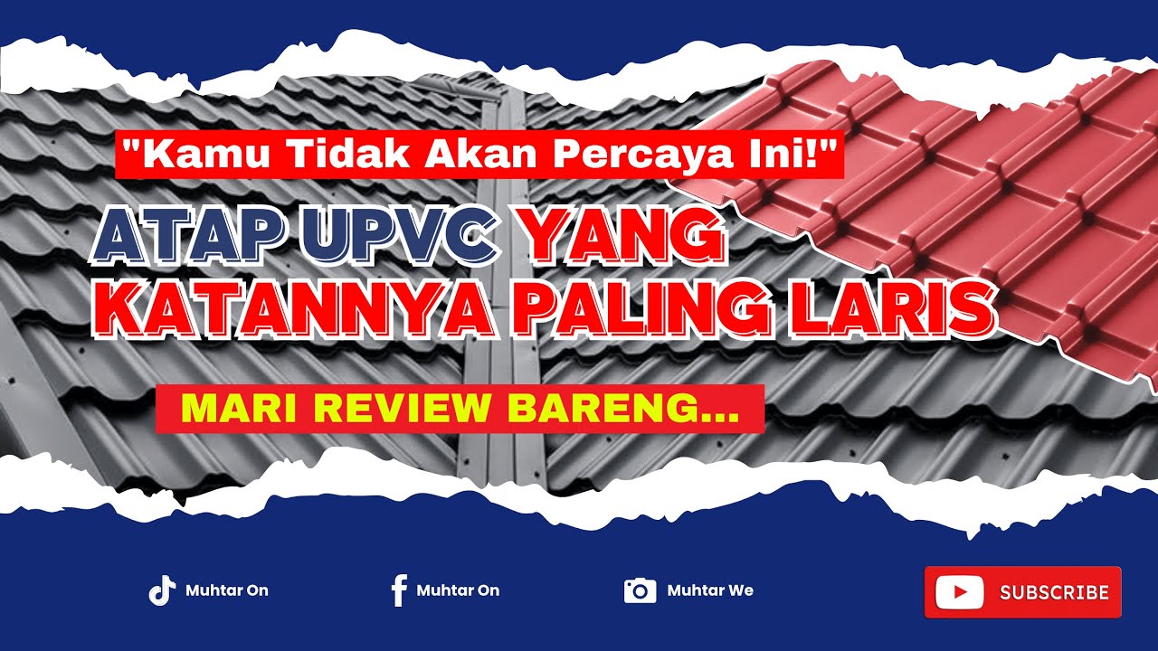 WOW INI DIA!! REVIEW ATAP YANG PALING LARIS TERBARU❗❗