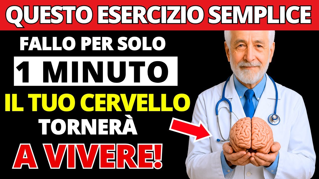 Neurologo Rivela: l&rsquo;Esercizio da 60 Secondi che Sta Recuperando la Memoria di Migliaia di Anziani!