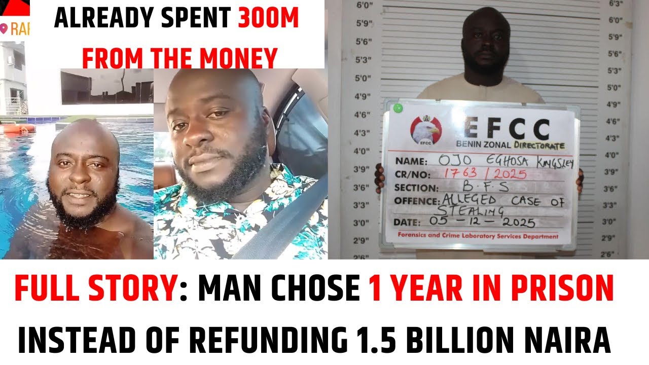 A First Bank customer Ojo Eghosa Kingsley became jailed for wrong 1.5 billion naira money transfer