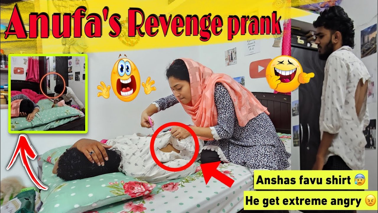 Anufa's REVENGE prank on me...😭😡 | Its'z my favu 🥹| Ansha's anufa
