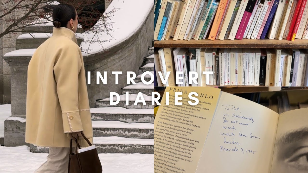 vlog | introvert diaries: slow winter moments