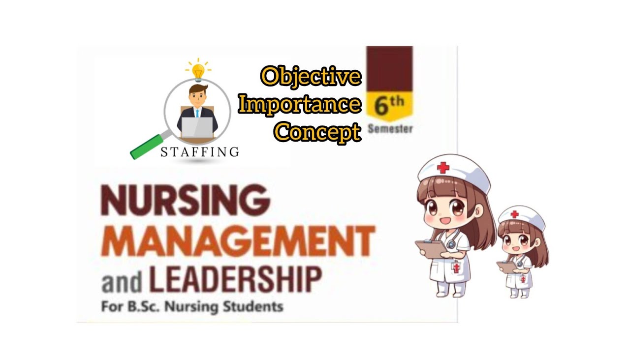 BSc nursing 6th semester ( staffing objective concept and components)