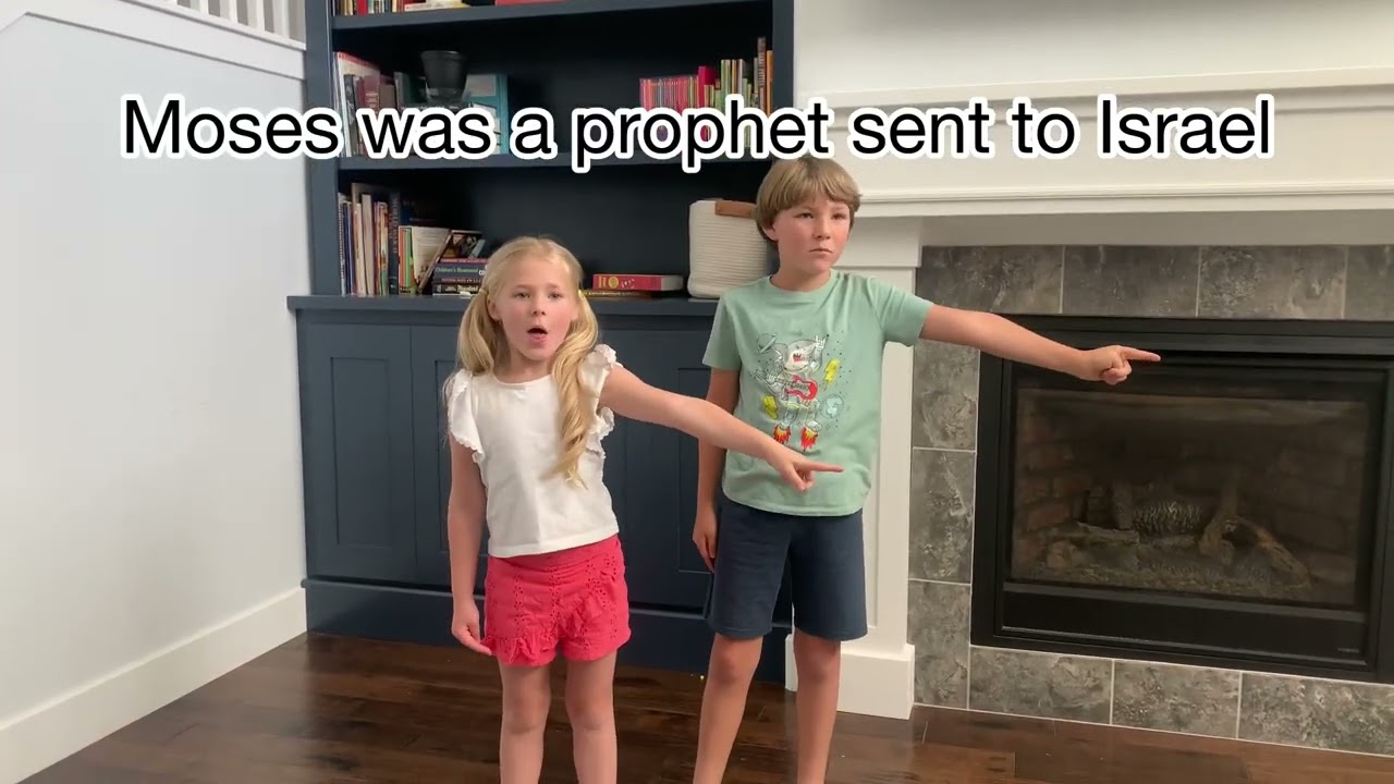 Follow the prophet- lds primary song with words and actions-