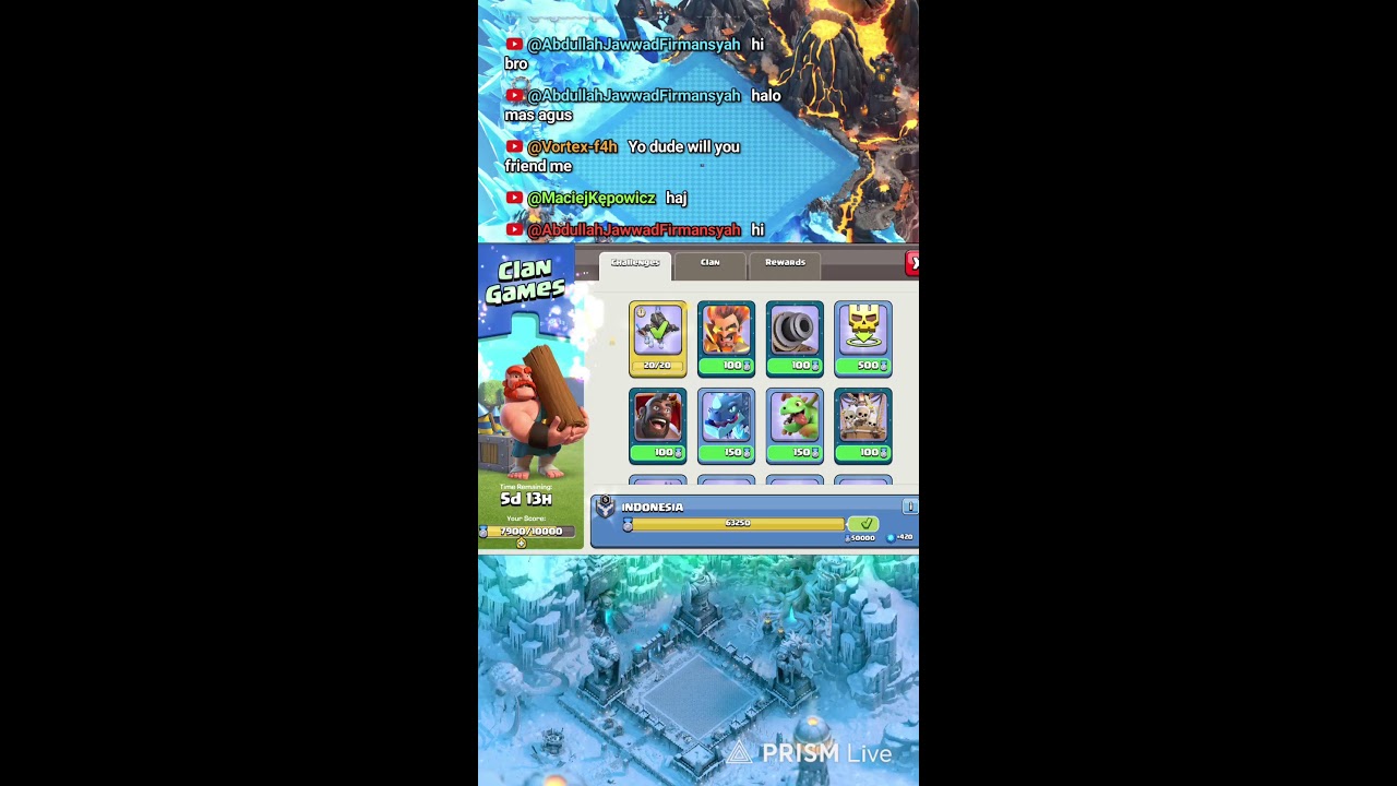 Siaran langsung WHY CLASHER