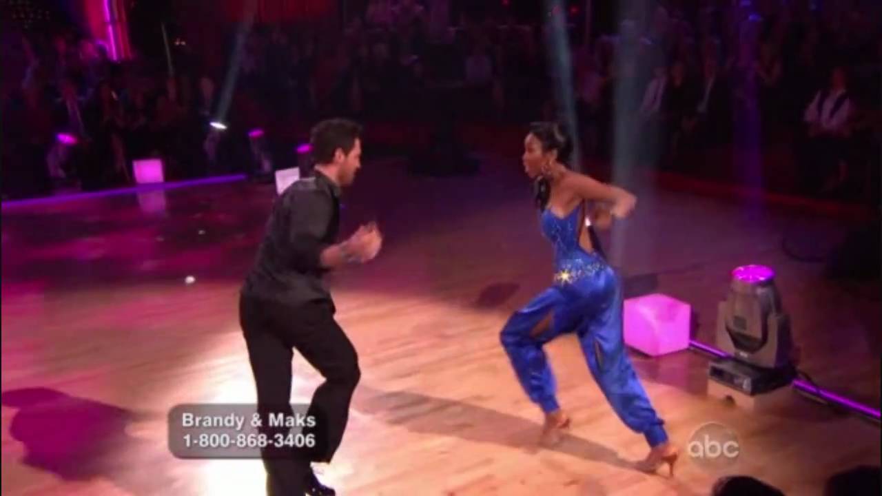 Brandy and Maks Dance - Cha Cha Slow - Just Right