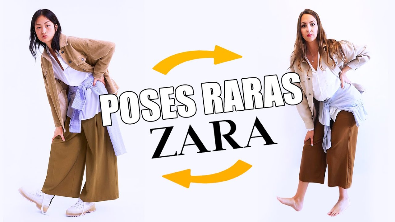 IMITANDO POSES RARAS DE LA WEB DE ZARA 🤦🏼‍♀️ | Meri Bu