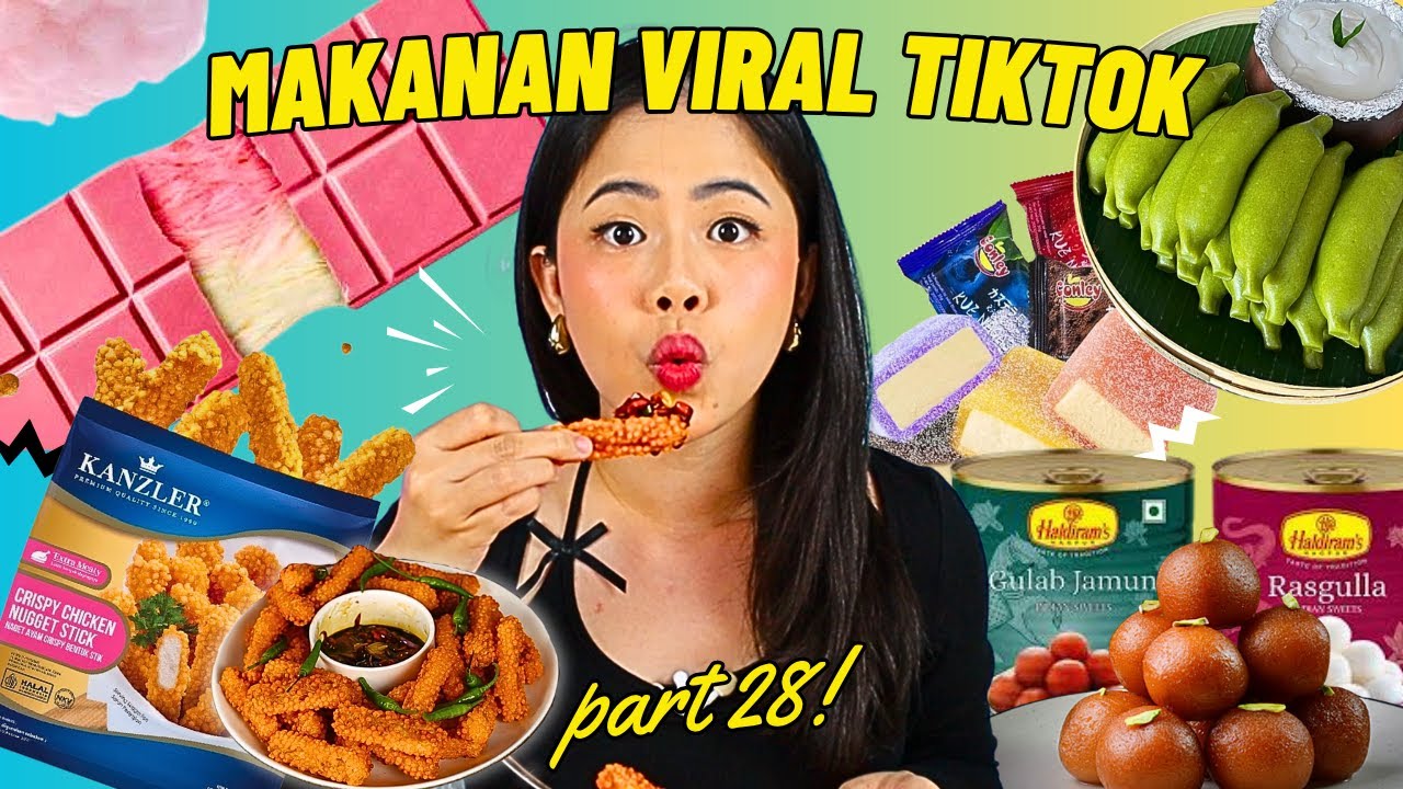 COBAIN SEMUA MAKANAN VIRAL TIKTOK, PART 28!
