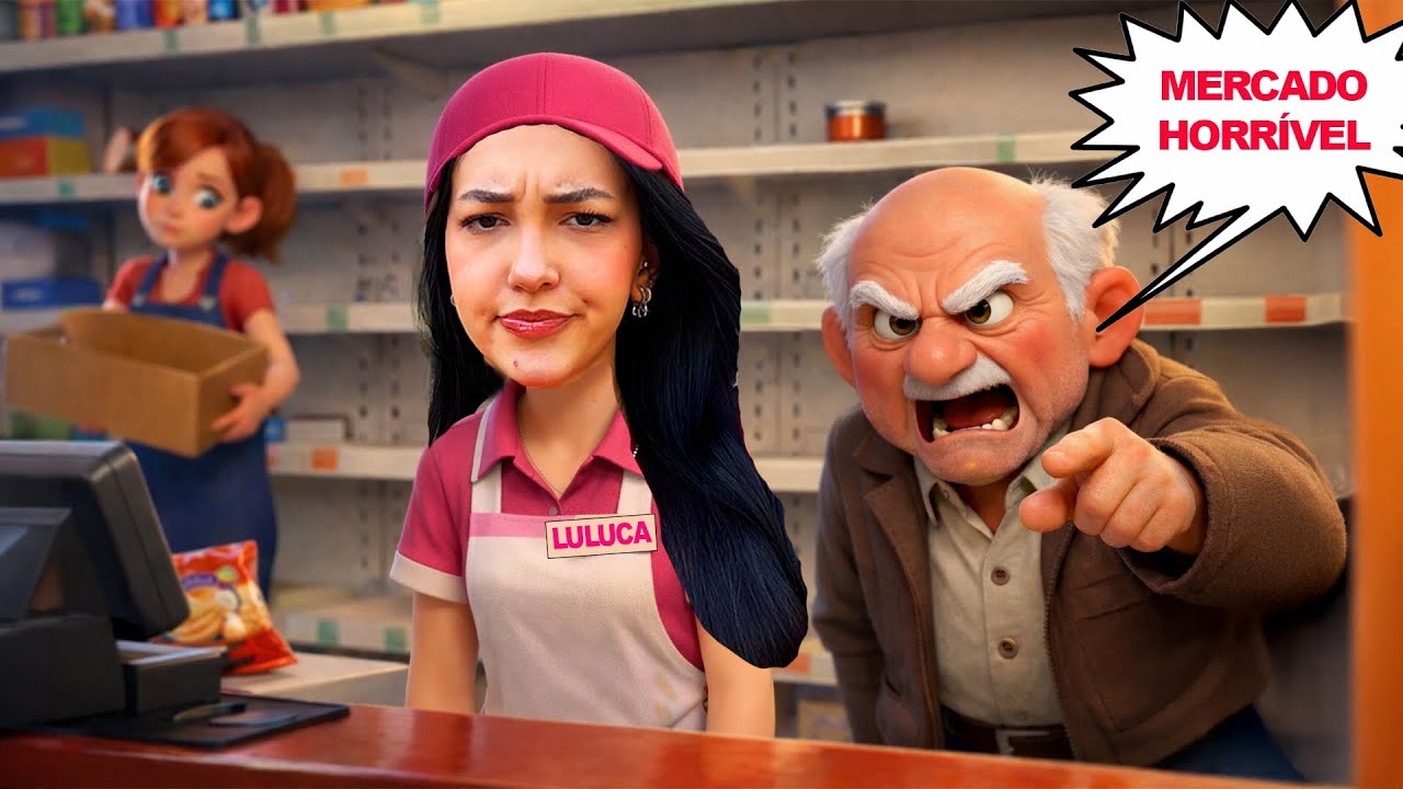 MONTEI UM SUPERMERCADO COM MINHA MÃE MAS NÃO DEU MUITO CERTO (Supermarket Together)