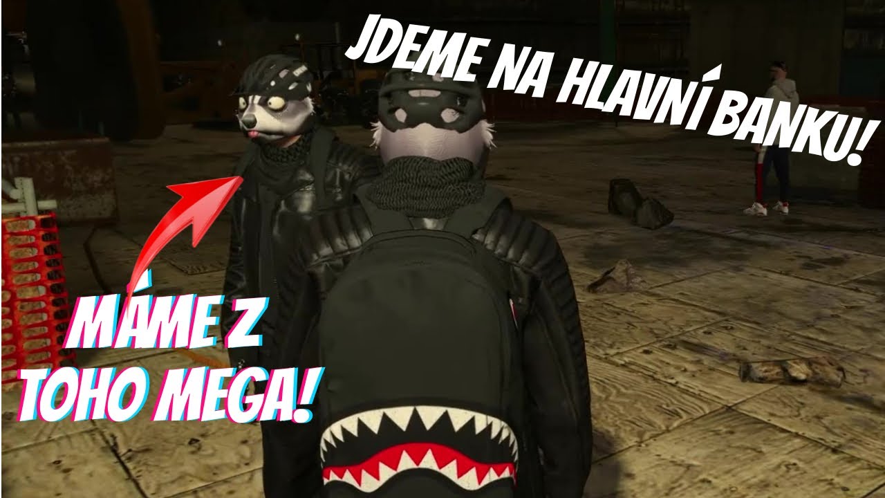 ODVÁŽNÝ ÚTOK NA PODZEMNÍ BANKU?!🌟🚓 |Pohodáři RP|
