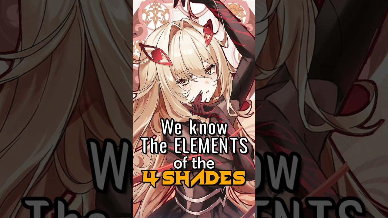 What Elements are the 4 Shades.. #gesnhinimpact #genshin