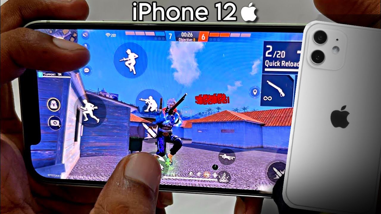 Wait is Over ‼️ iPhone 12 unboxing 🎁 Free Fire Handcam ☠️