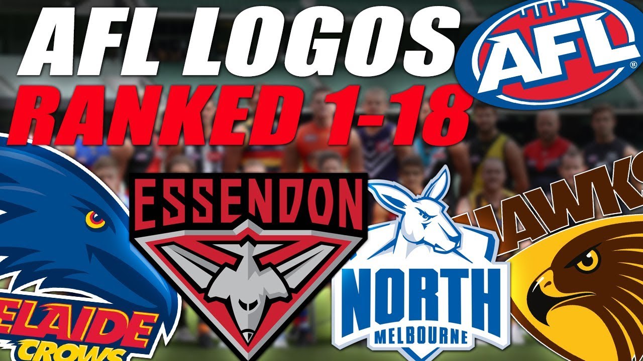 AFL Logos Ranked 1-18