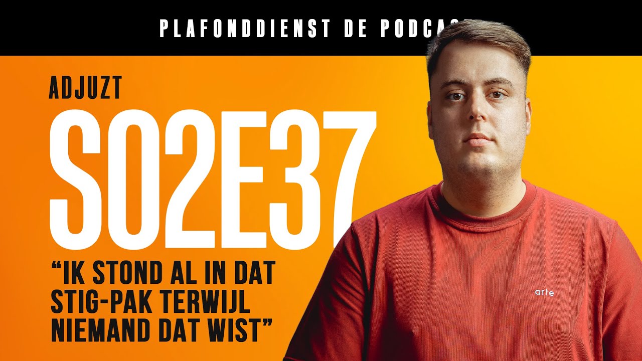 ADJUZT onderstreept ZIJN SOUND met A̶W̶A̶K̶E̶/ASLEEP/A̲d̲J̲u̲z̲T̲ | PLAFONDDIENST - De Podcast