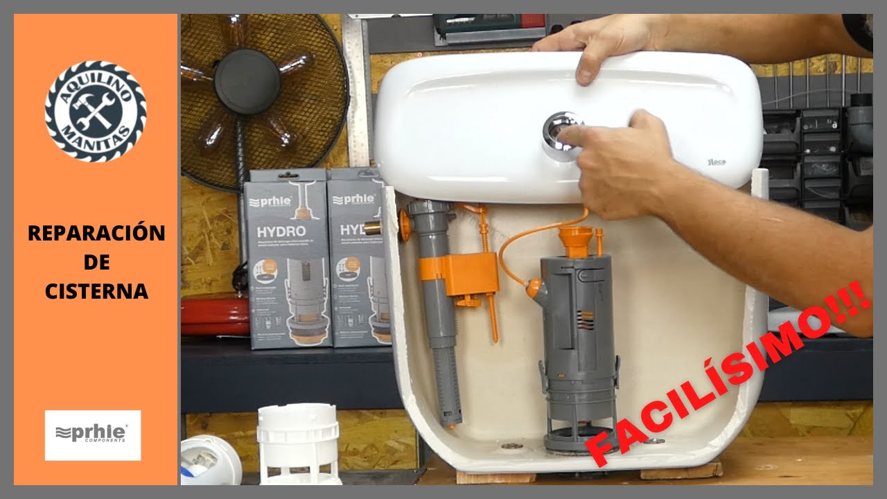 👨‍🔧Reparación de CISTERNA ➕ Cambio de MECANISMOS (Muy FÁCIL) - Reformas y reparaciones.
