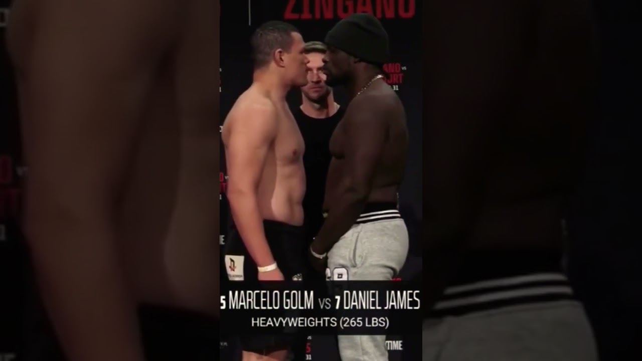 Marcelo golm vs daniel james bellator 293 #shorts #bellator293  #fight #highlights #mma #bellator