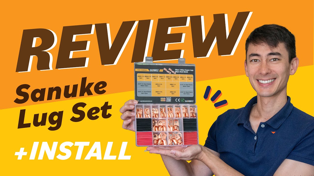 Product Review - Sanuke Copper Lug Ring Terminal Set (With Heat Shrink)