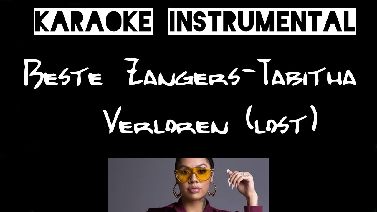 Tabitha (beste zangers) - Verloren en verliefd   , instrumental met tekst