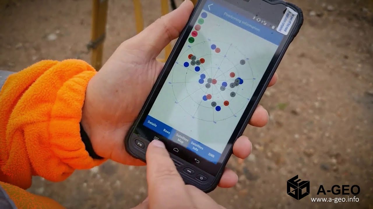 STONEX GNSS Base / Rover setup