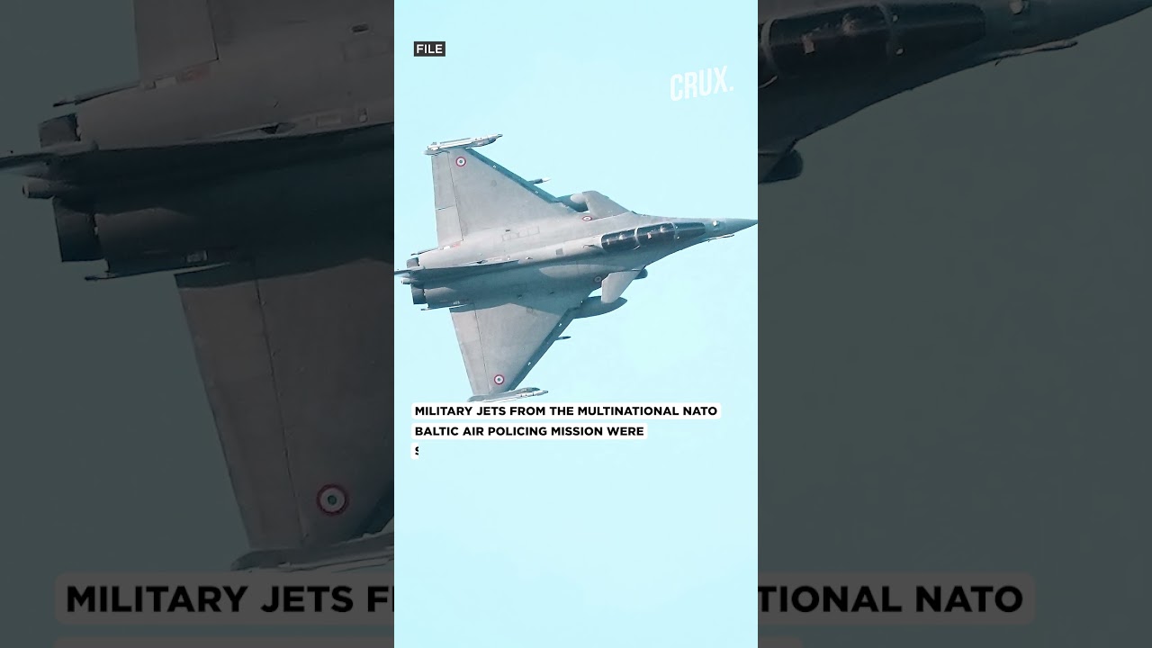 NATO Fighter Jets Scrambled As Drones From Russia Crash Into Latvia