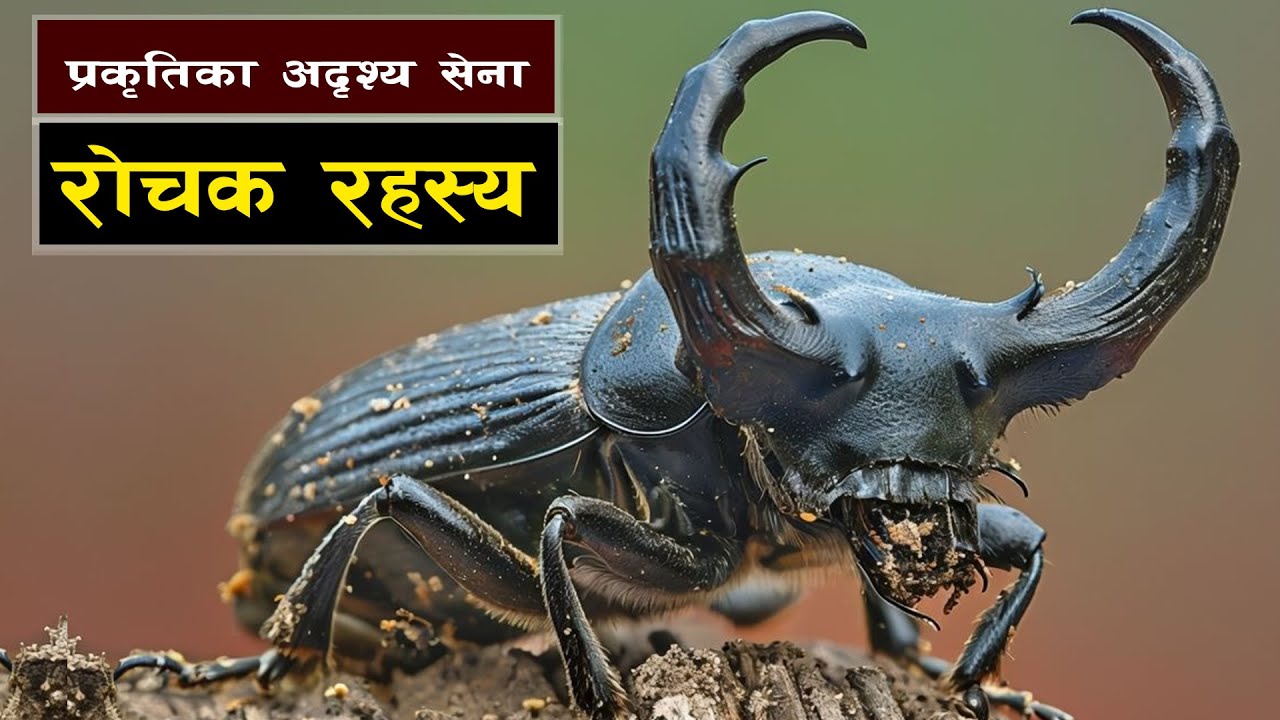 प्रकृतिका अदृश्य सेना || Nature’s Strongest Insect with an Unbelievable Power!  || Bishwo Ghatana