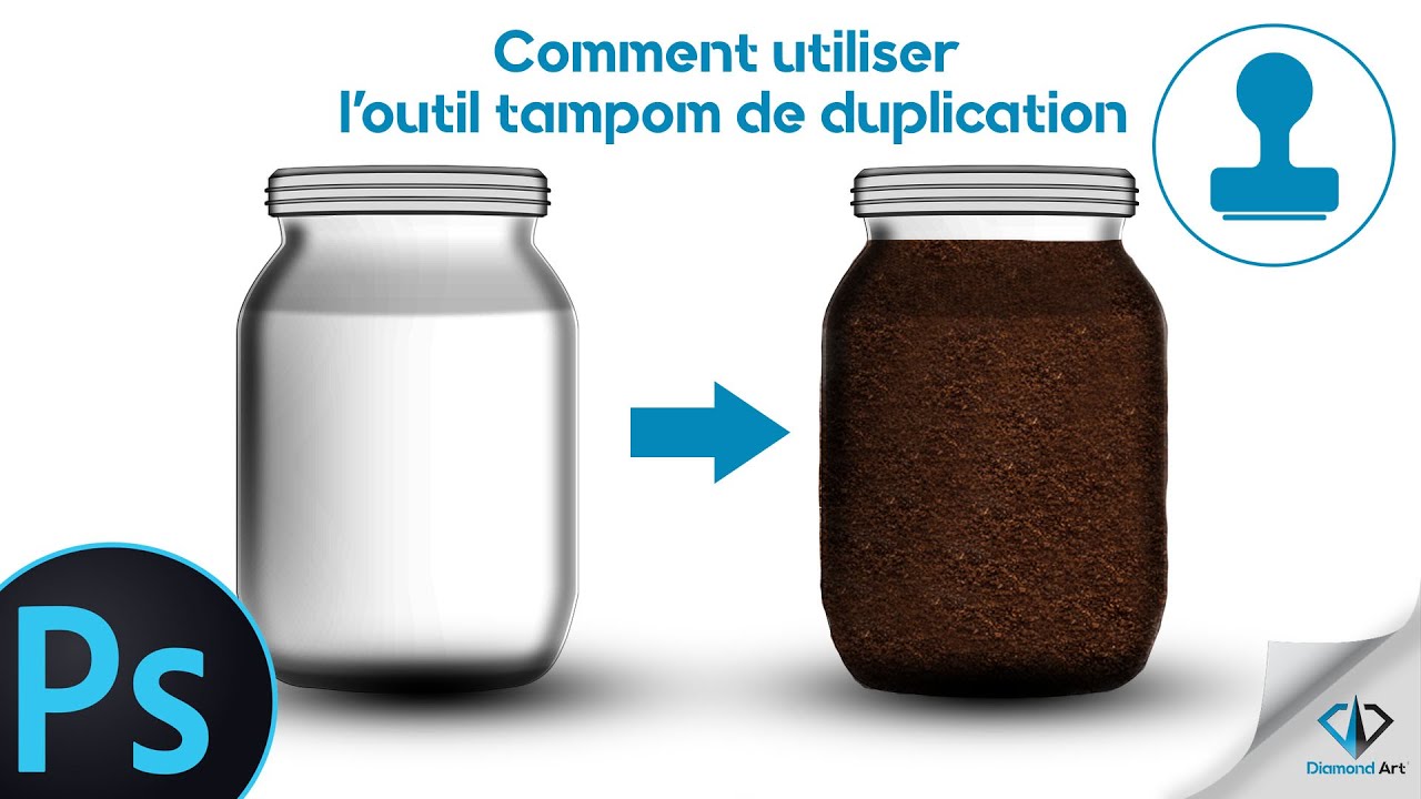 [Tuto Photoshop] Comment utiliser l'Outil Tampon de duplication