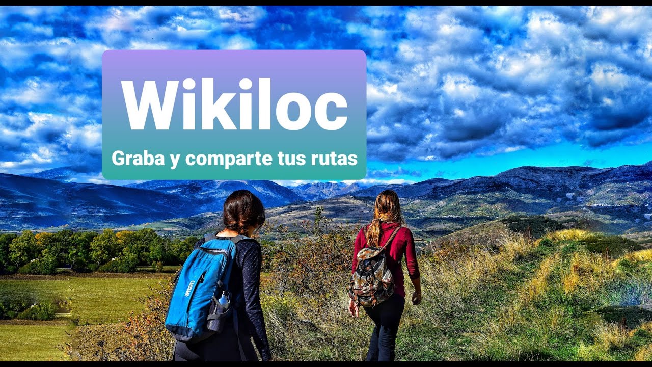 Grabar ruta Wikiloc app (Edita, comparte y sigue tu ruta)