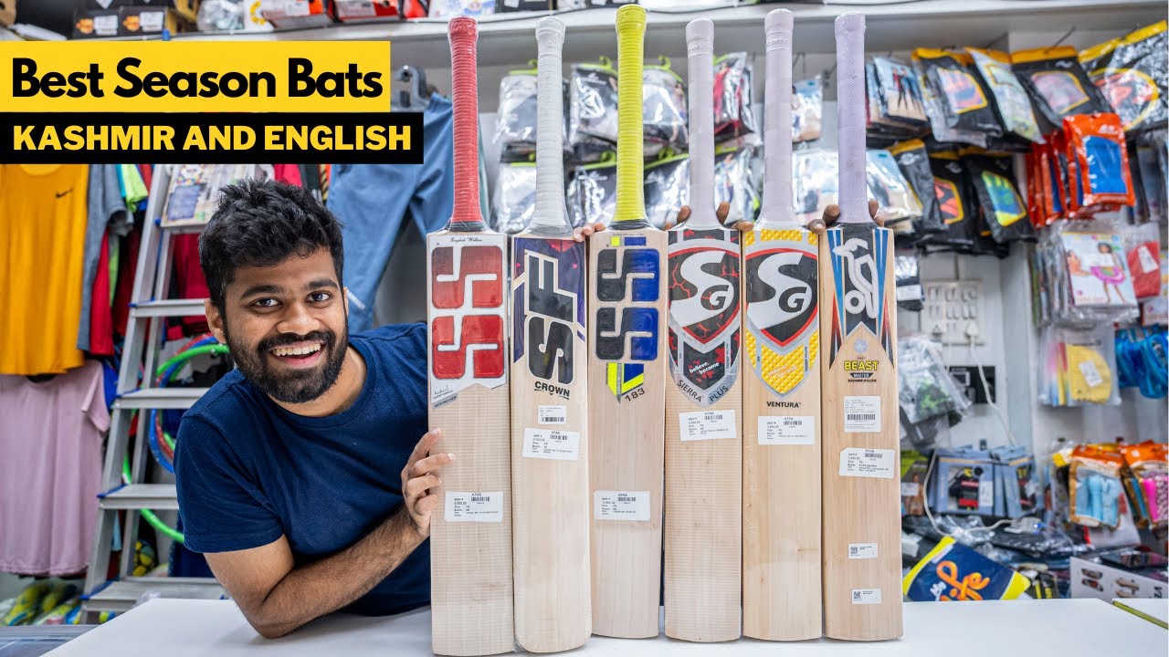 Best Season Cricket Bats (English Willow and Kashmir Willow)