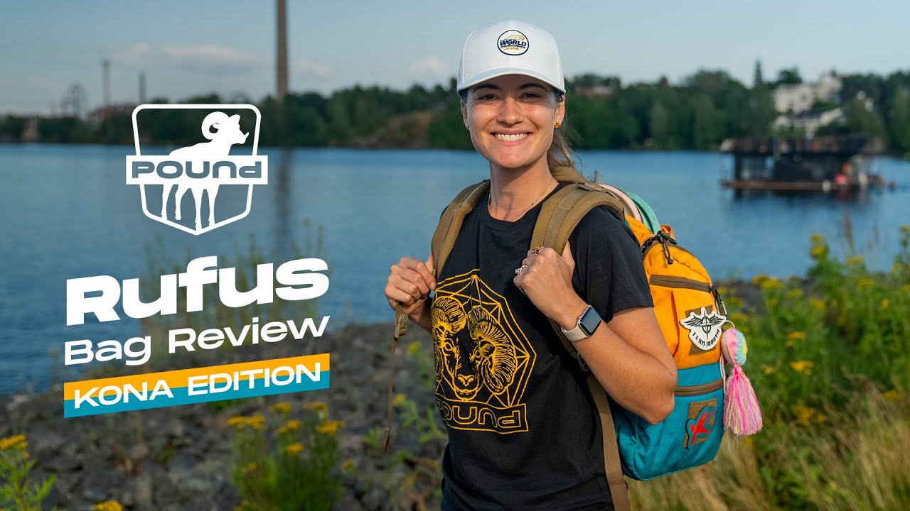 My Pound Rufus Bag | Kona Montgomery Disc Golf Review