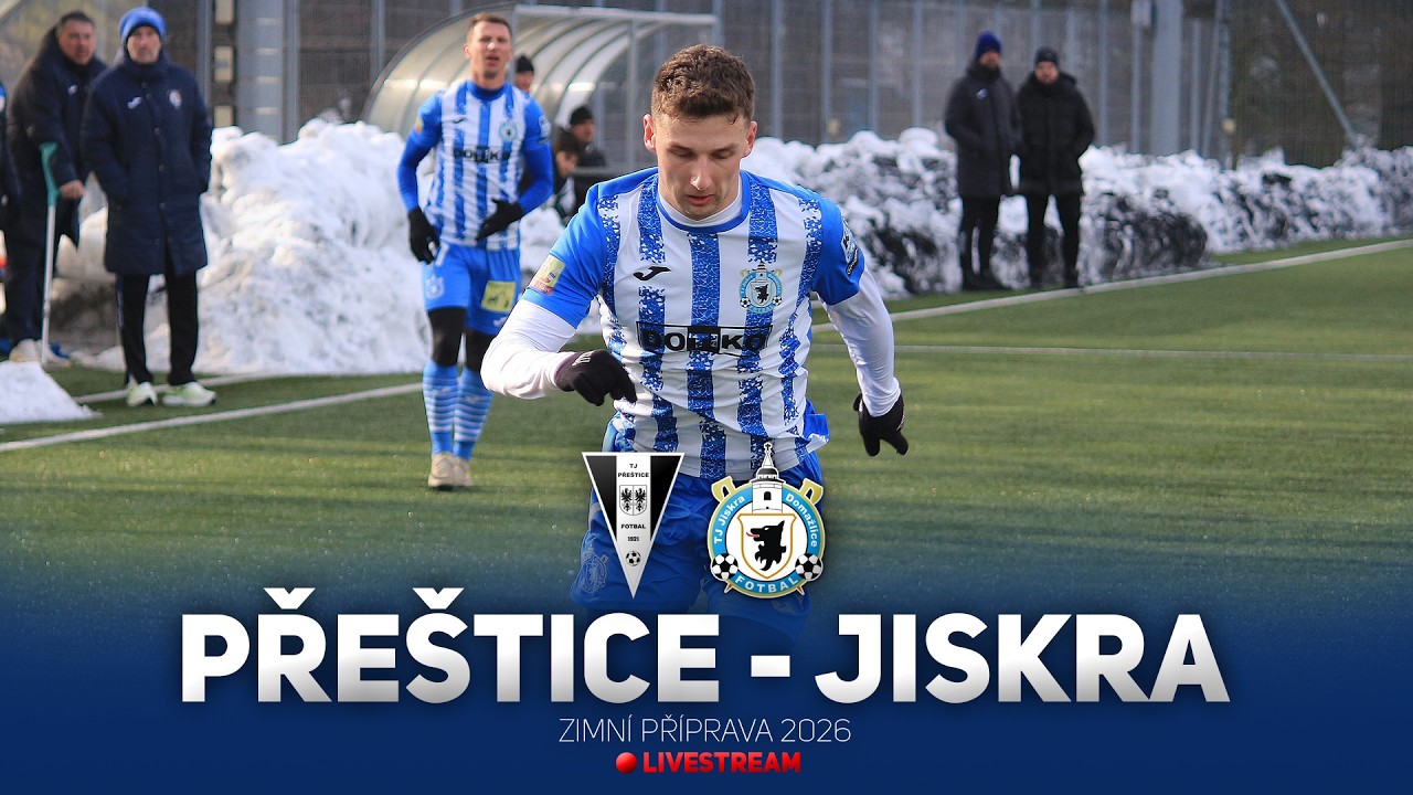 🔴 TJ Přeštice - TJ Jiskra Domažlice | Zimní Příprava 2026 | 7.2.2026