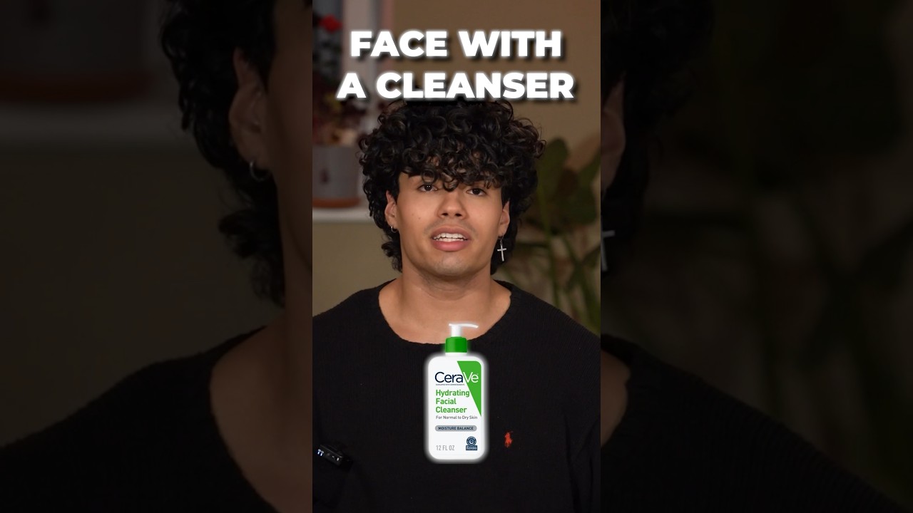 How to wash your face with a cleanser🧼&hellip;#shorts