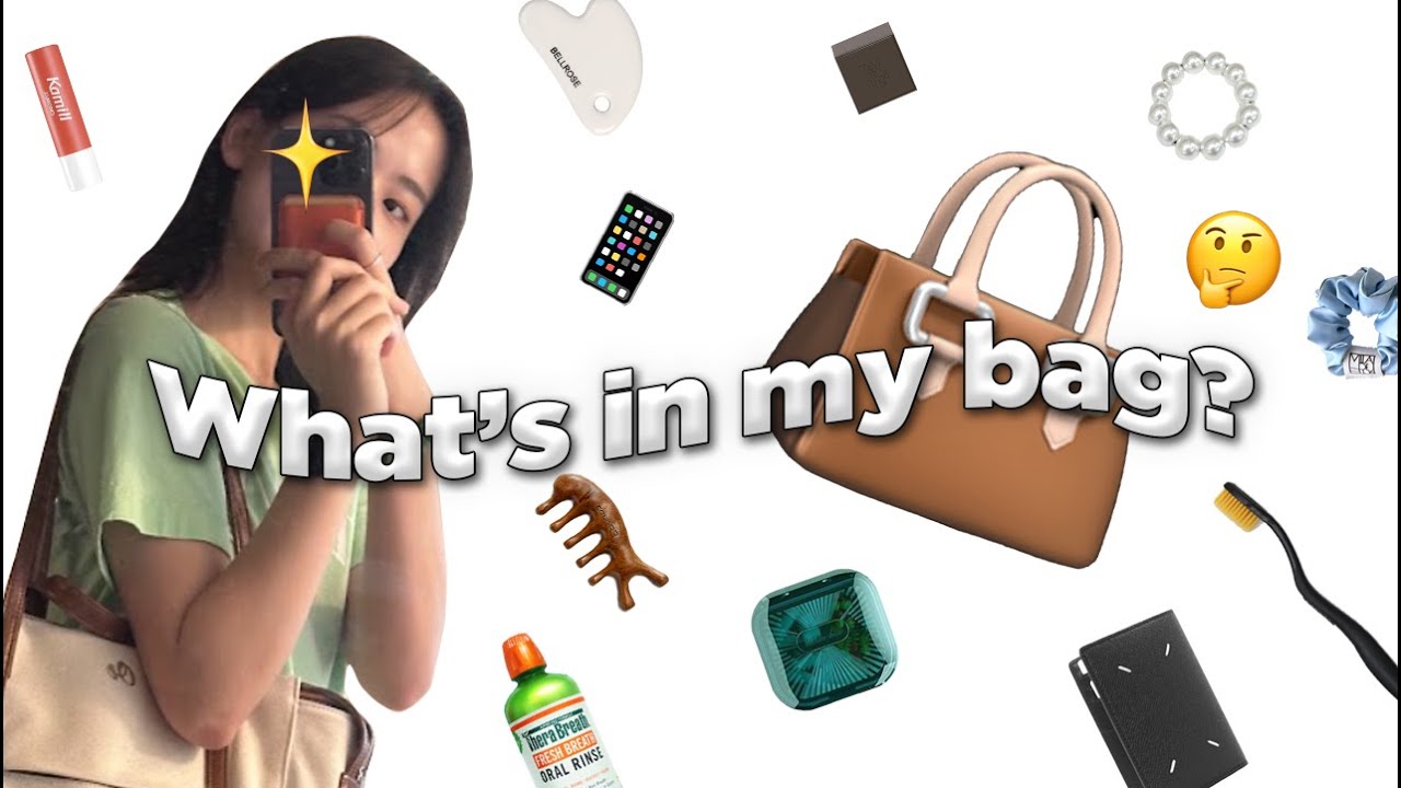 (꿀템주의) 1년차 직장인의 가방속엔 뭐가 들었을까? 👀 내돈내산 현실 찐꿀템 한가득...맥시멀리스트 보부상 신입사원의 #왓츠인마이백