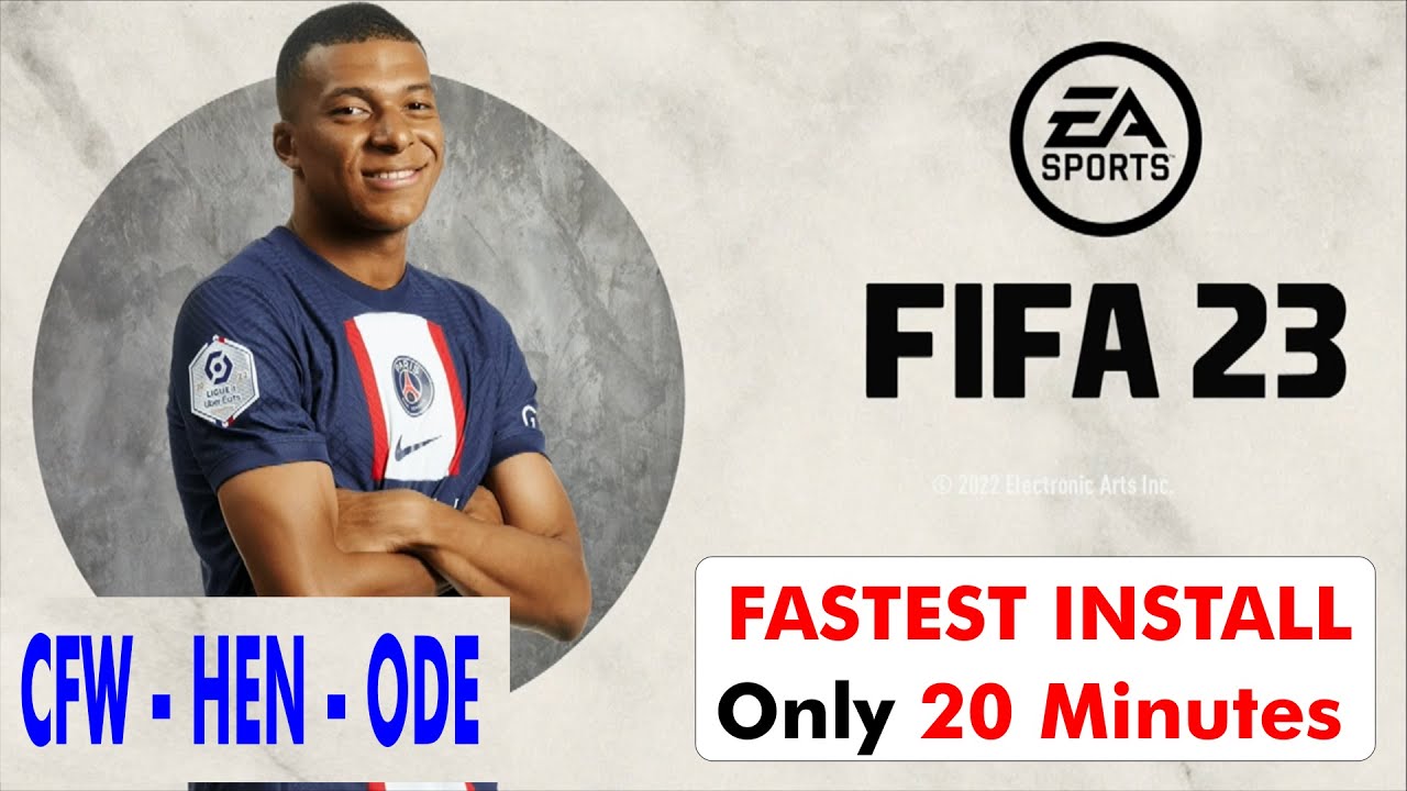 FIFA 23 PS3 САМАЯ БЫСТРАЯ УСТАНОВКА