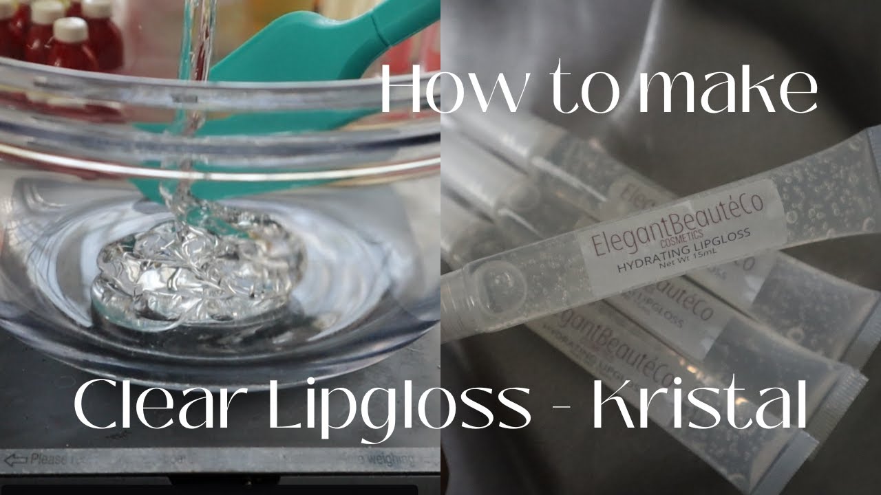 How To Make A Clear Gloss | Beginner Friendly | Step by Step | Elegant Beaute Co