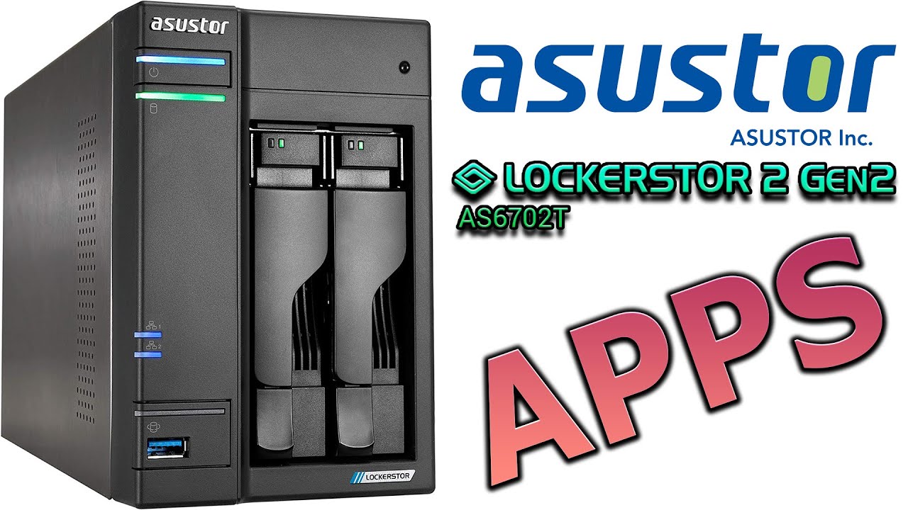 Asustor Lockerstor 2 Gen 2 AS6702T #5 Apps básicas en una nas