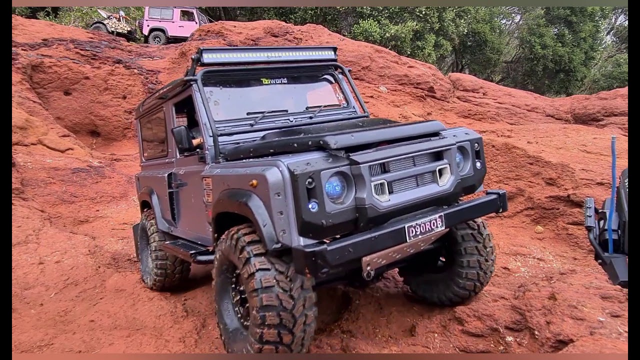 Axial scx10ii  Defender D90 Kahn RC Truck