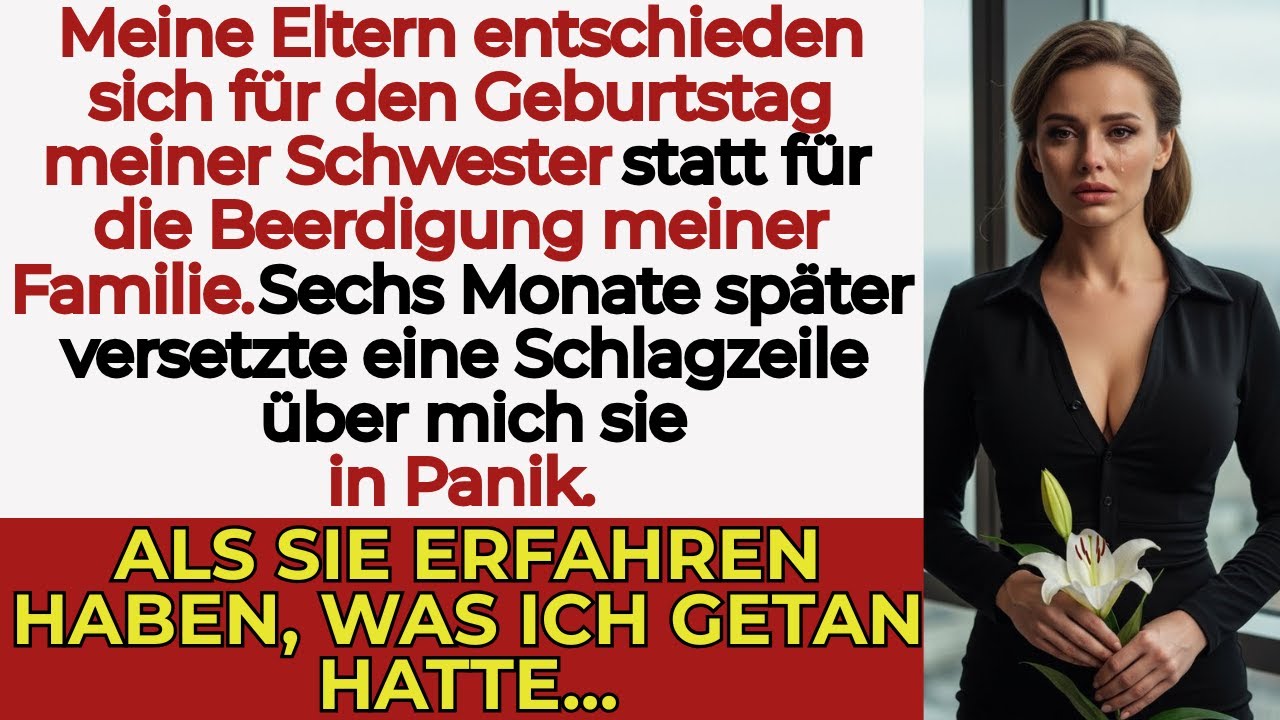 Meine Familie ignorierte die Beerdigung — und raste später wegen meinem 5-Millionen-Geheimnis