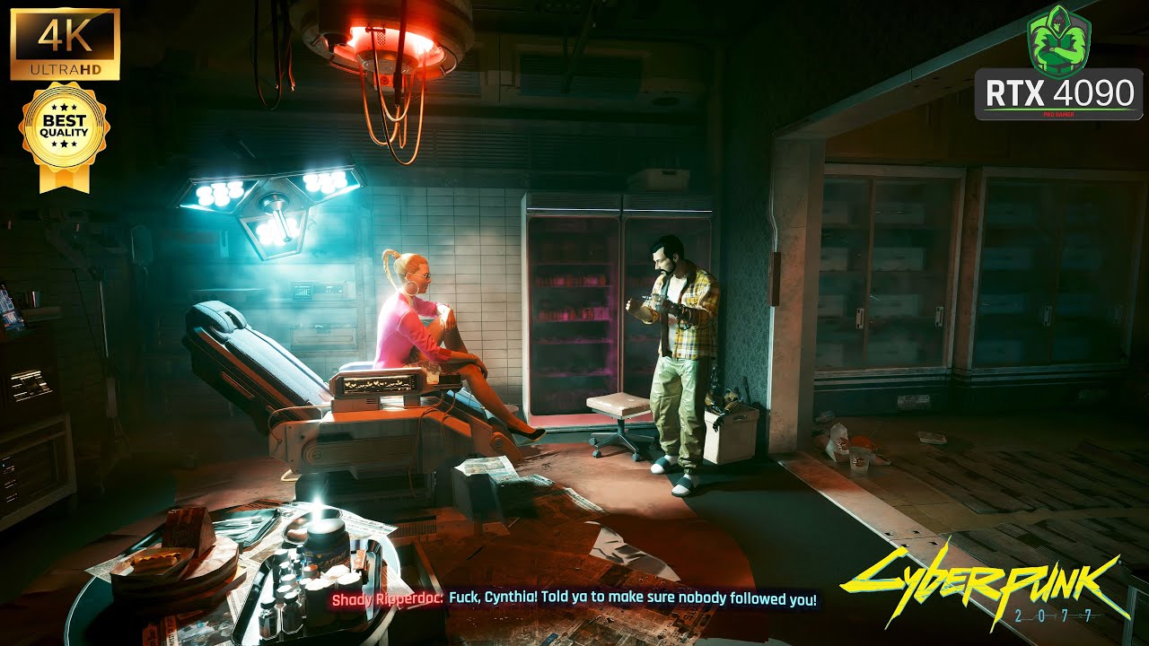 [4K] Raymond Chandler Evening : Cyberpunk 2077 - Realistic Immersive Gameplay - Ray Tracing