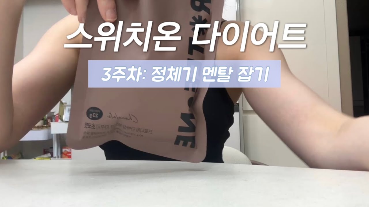 *vlog | 점점 멘탈 흔들리는 위기의 스위치온 다이어트 3주차 브이로그 | 식단 공유 | 마녀스프, 그릭요거트, 단백질쉐이크
