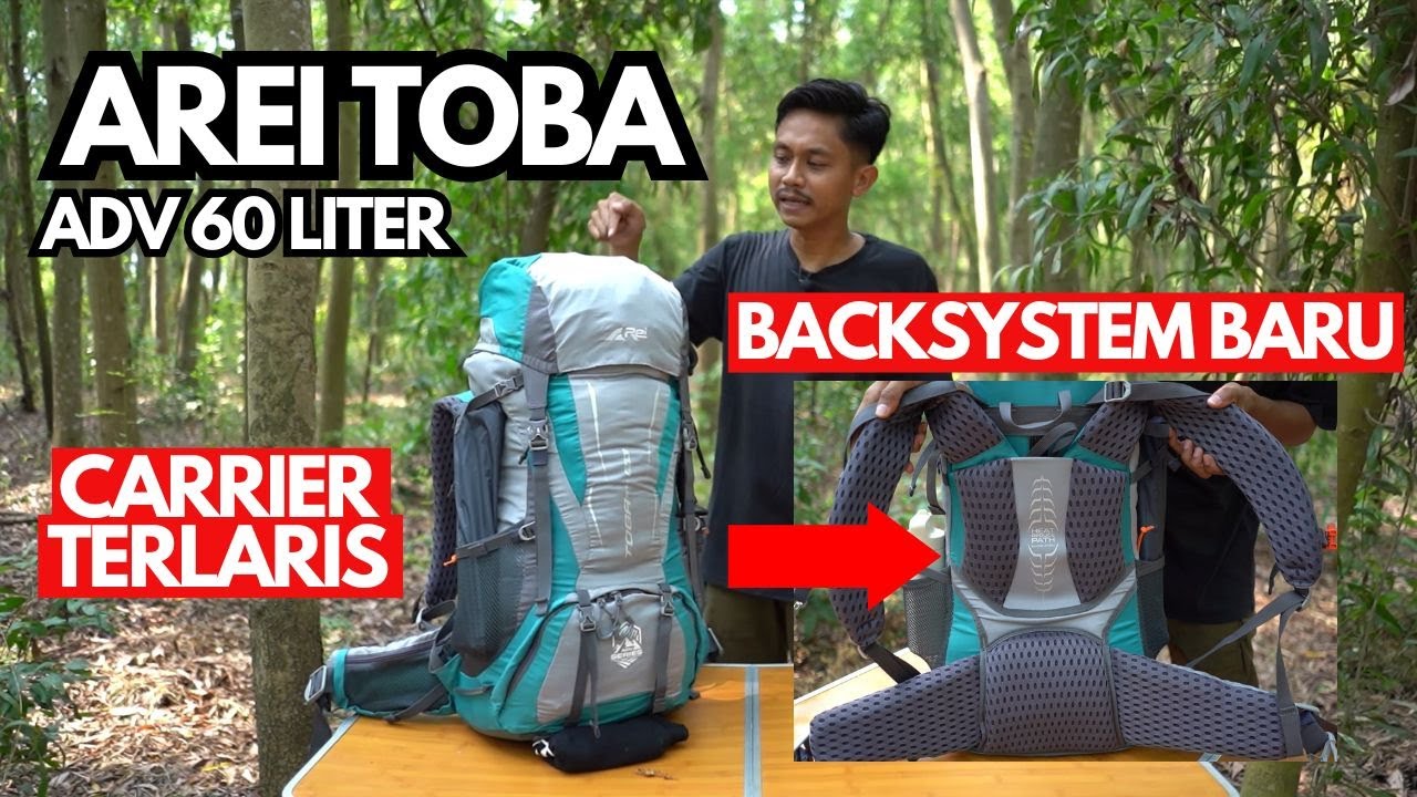REVIEW AREI TOBA ADV 60 LITER | AREI TOBA UPGRADE VERSION